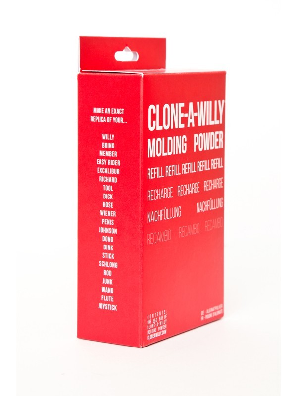 Clone-A-Willy Molding Powder Refill Bag Ricarica Polvere Clonazione Pene  Vagina