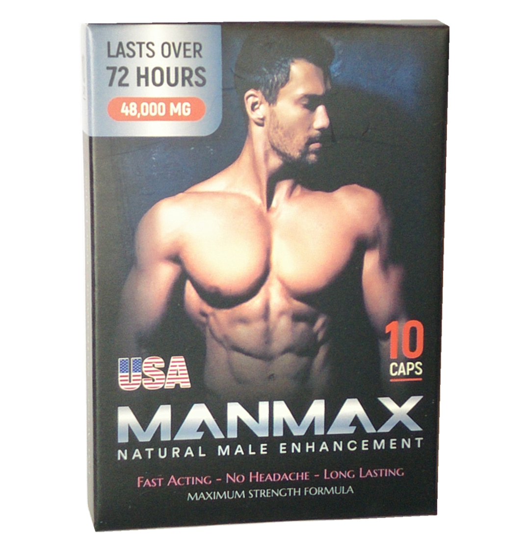 Manmax Natural Male Enhancement 10 Caps