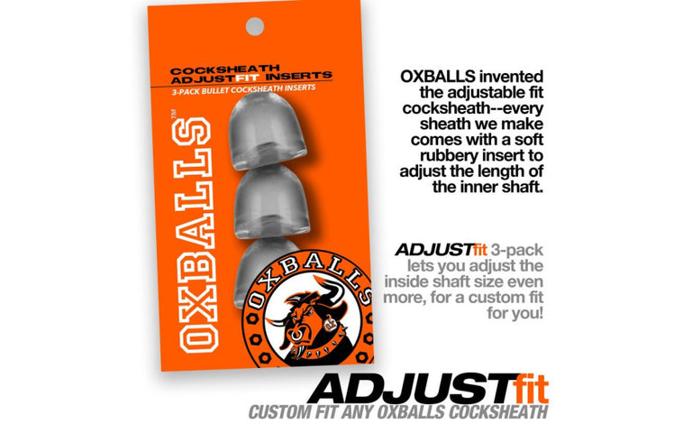 Adjustfit Insert 3 Pc Clear