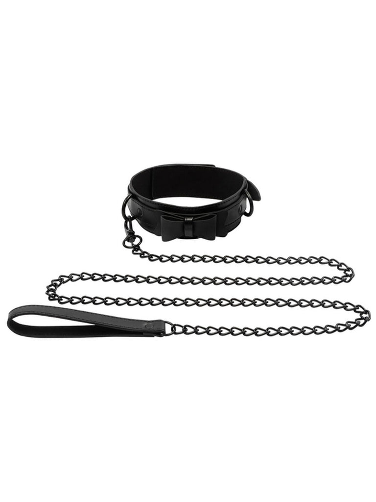 SINCERELY BOW TIE COLLAR LEASH