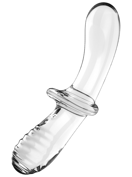 SATISFYER DOUBLE CRYSTAL TRANSPARENT