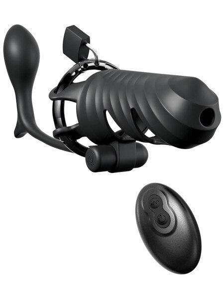 COCK BLOCKER WITH ASS-GASM PLUG