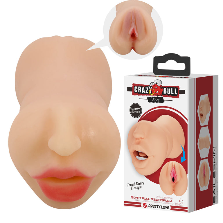 Real Size Dual Entry Masturbator