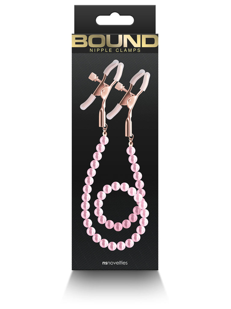 BOUND NIPPLE CLAMPS DC1 PINK