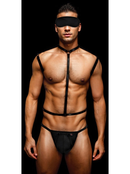 Envy 3Pc Wetlook Chest Harness