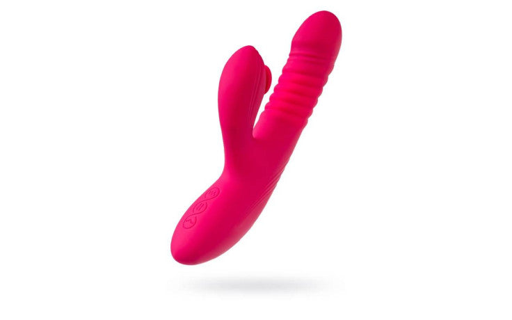 JOS Seri Thrusting Vibrator with Clitoral Stimulator