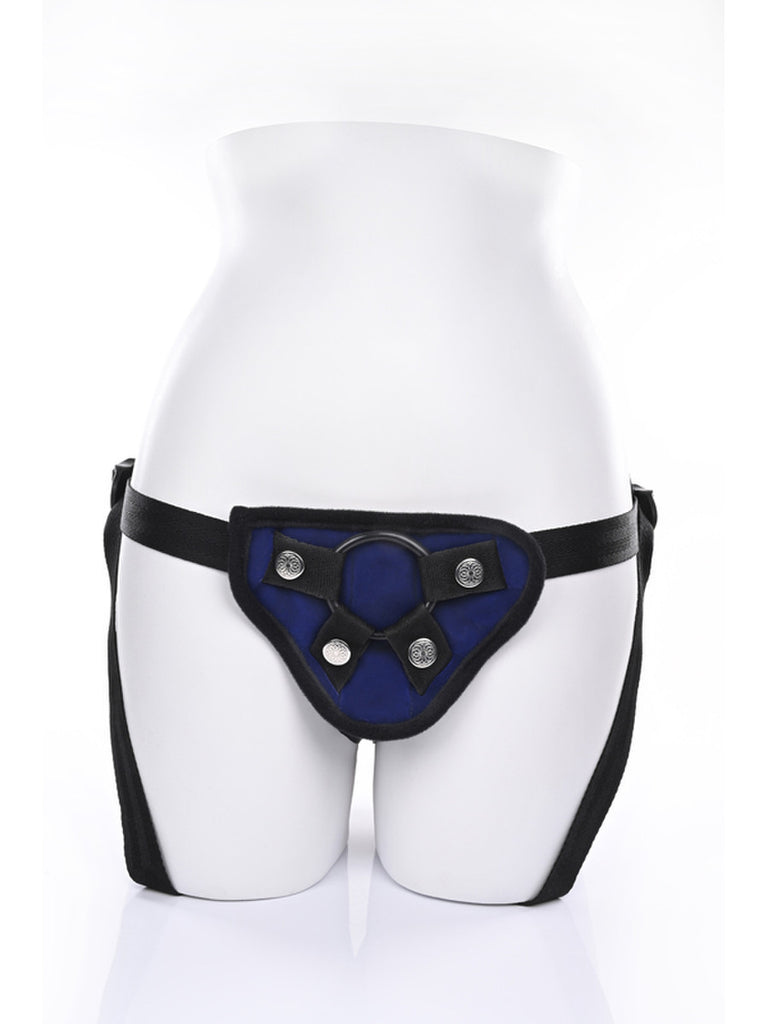 LUSH STRAP-ON HARNESS COBALT