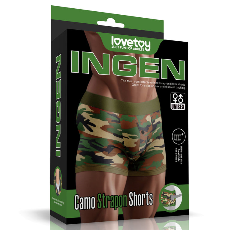 Camo Strapon Shorts