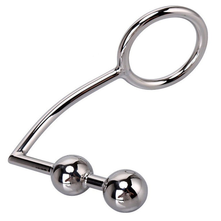 Ass Hook With Cock Ring - Double Ball