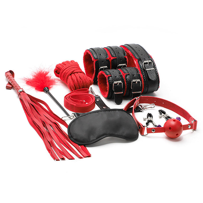Plush Bondage Kit 10 Pcs