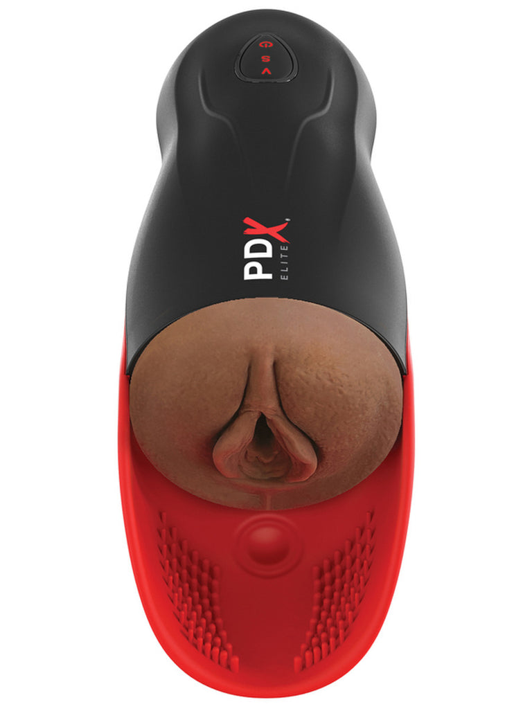 PDX FUCK-O-MATIC WITH PULSATION BROWN
