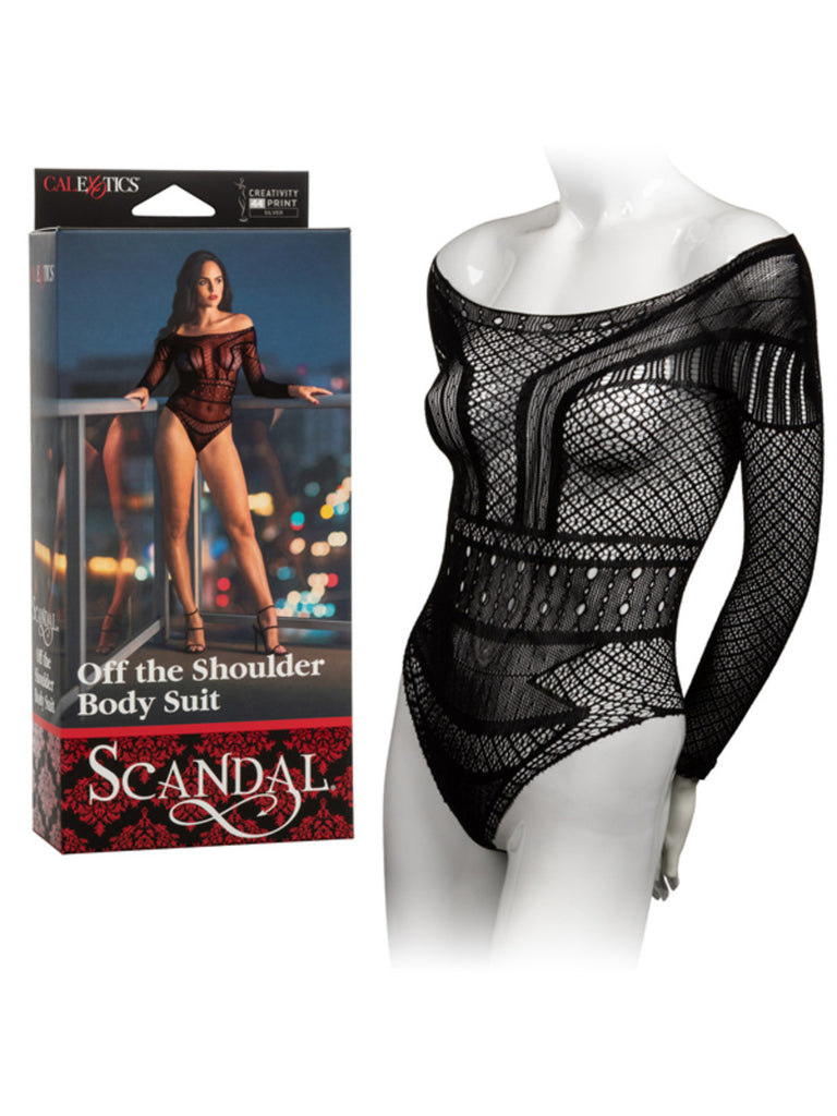 SCANDAL OFF THE SHOULDER BODY SUIT