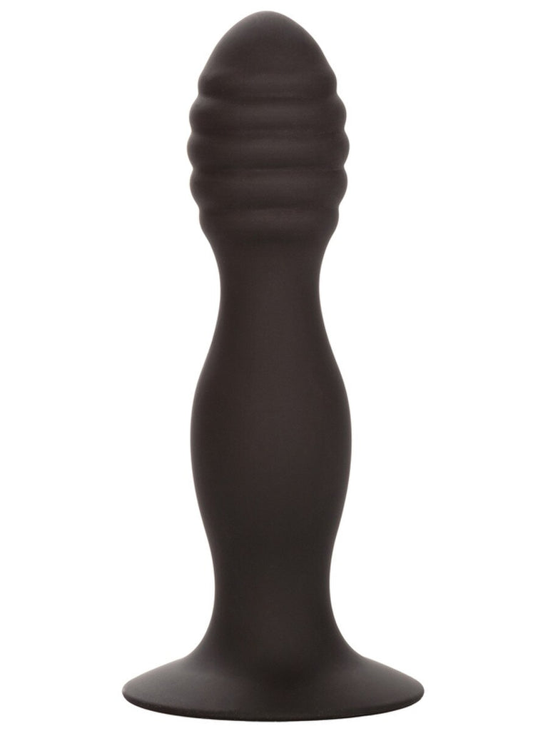 Silicone Ribbed Anal Stud