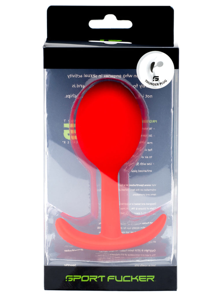 THUNDER PLUG (MEDIUM) BY SPORT FUCKER RED