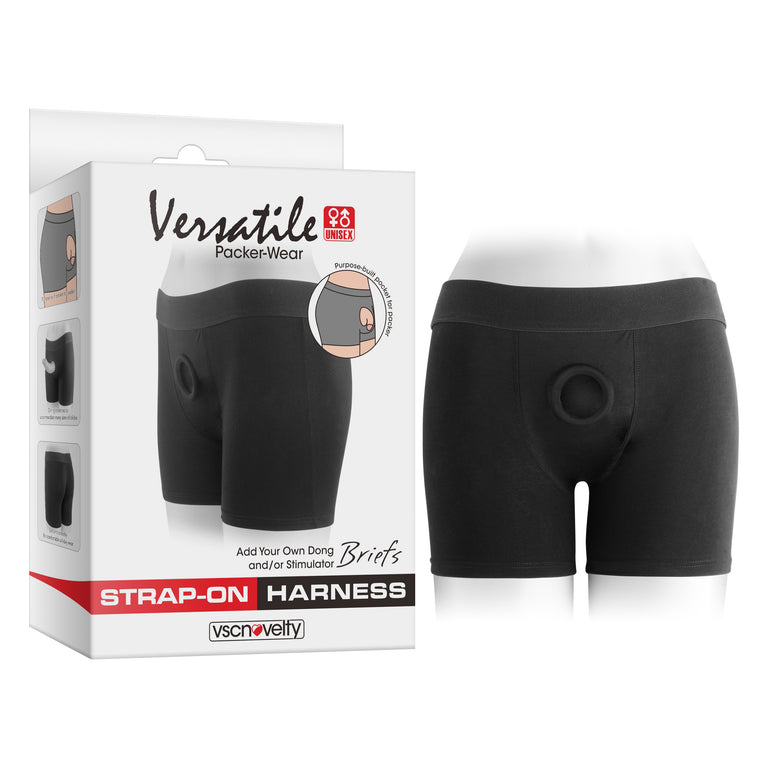 Unisex Strap-On Harness Boxer Shorts