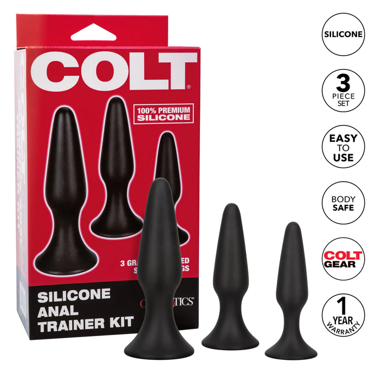 COLT SILICONE ANAL TRAINER KIT