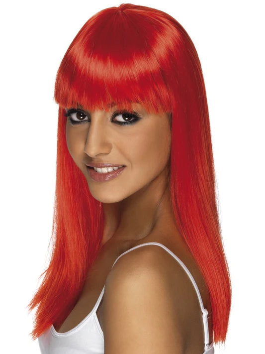 Glamourama Wig - Neon Red