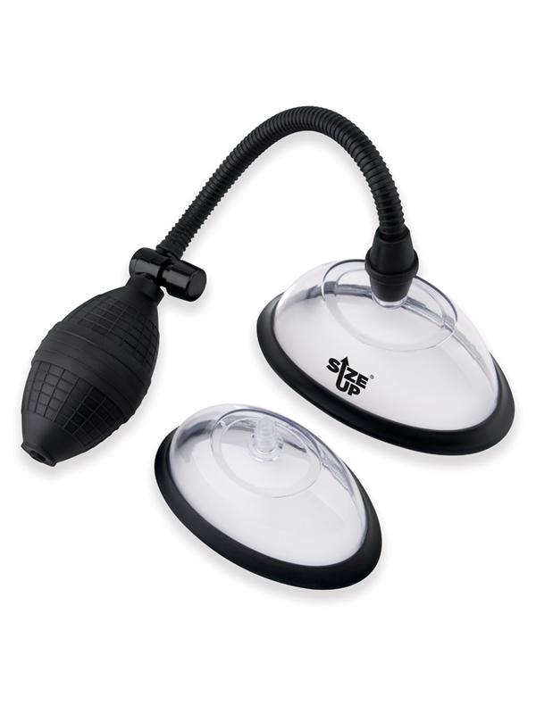 Size Up Pussy Pump 2 Cups — Clear