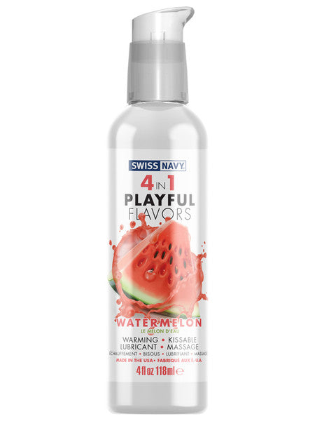 SWISS NAVY PLAYFUL 4 IN 1 WATERMELON 4OZ/118ML