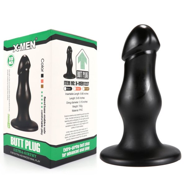 Extra-girthy 9 inch Anal Dildo