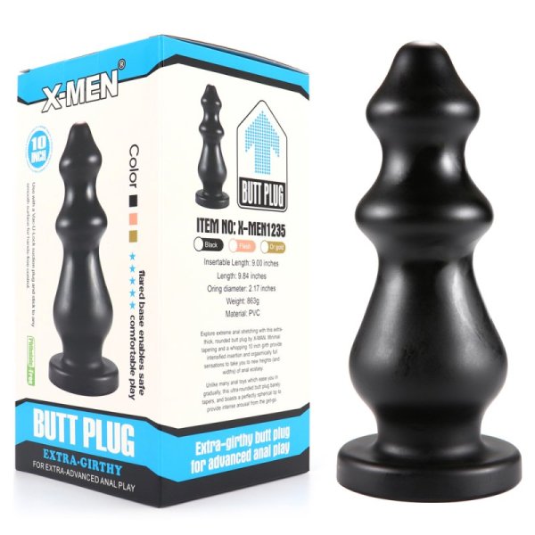 Extra-Girthy 10-Inch Butt Plug