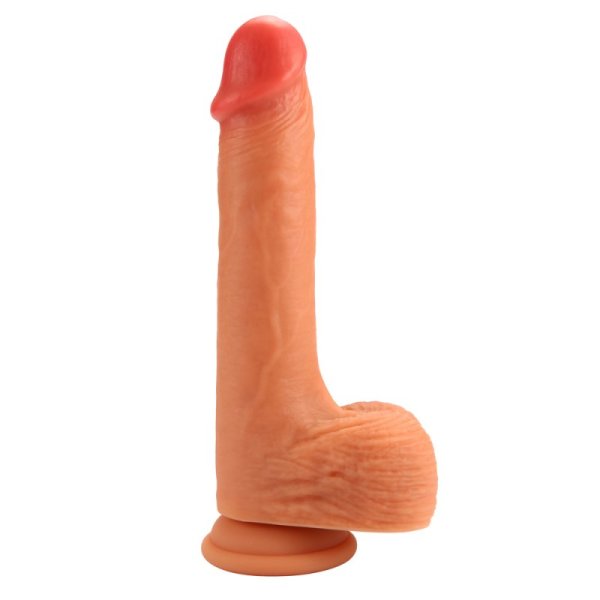 8.8" Dual Layer Realistic Silicone Dildo