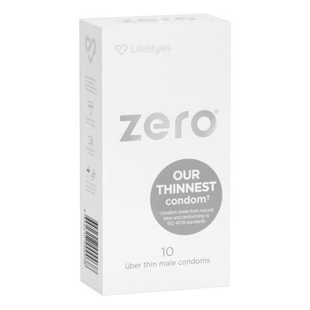 LifeStyles Healthcare Zero Uber Thin 10s Condoms