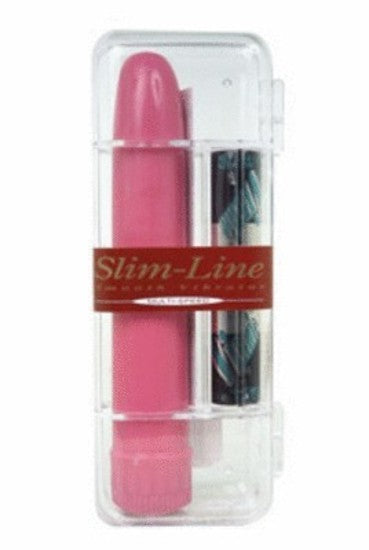 Slimline With Battery Lavender Plastic Box