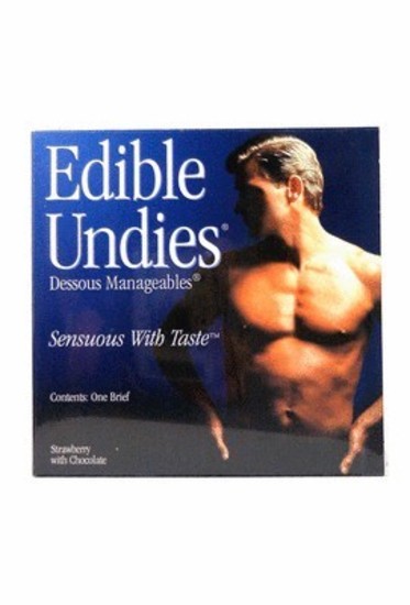 Edible Undies Male Strawberry & Chocolate