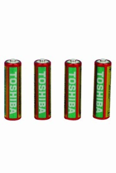 Toshiba AA/4 Heavy Duty Batteries (4 Batteries)