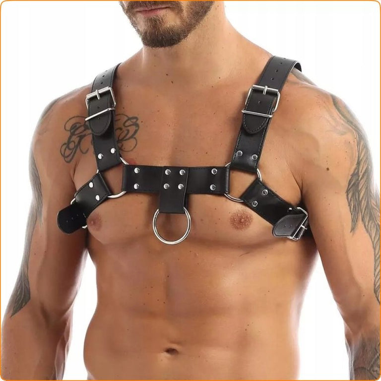 Mans Leather Harness