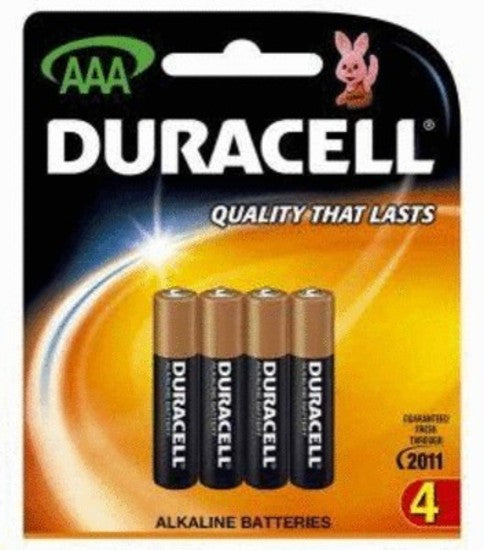 Duracell AAA Carded 4 pack