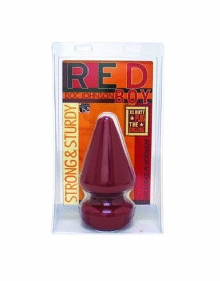 Red Boy Extra Large Butt Plug - The Challenge