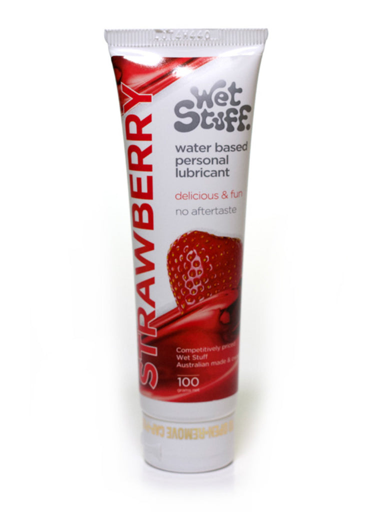 Wet Stuff Strawberry Warming Lubricant 100g Tube