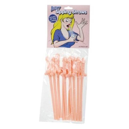 BP Dicky Drink Straws (10 Per Unit)