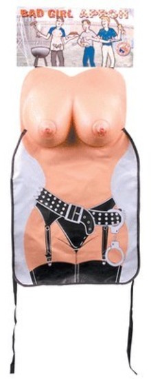 Bad Girl Apron With Breasts