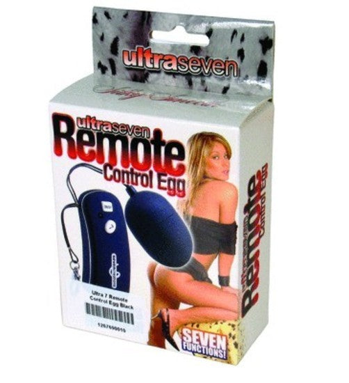 Ultra 7 Remote Control Egg Black
