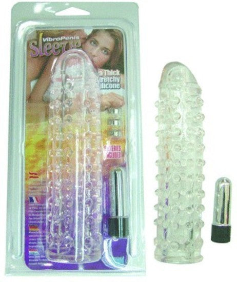 Vibro Penis Sleeve Clear