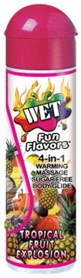 Wet FunFlavors New Heating 4.1oz Tropical Fruit Explosion