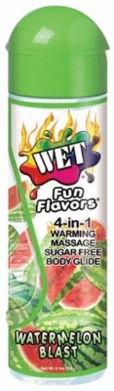 Wet Fun Flavors Warming 4.1oz / 116g  Watermelon Blast