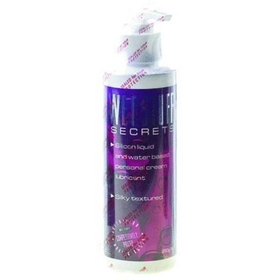 Wet Stuff Secrets Hybrid Cream Lubricant 250g Pump