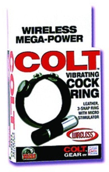 Colt Vibrating Leather Cock Ring