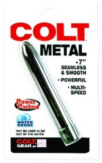 Colt Metal 7 in. Waterproof Vibe