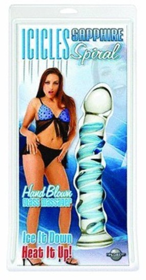 Icicles Sapphire Spiral