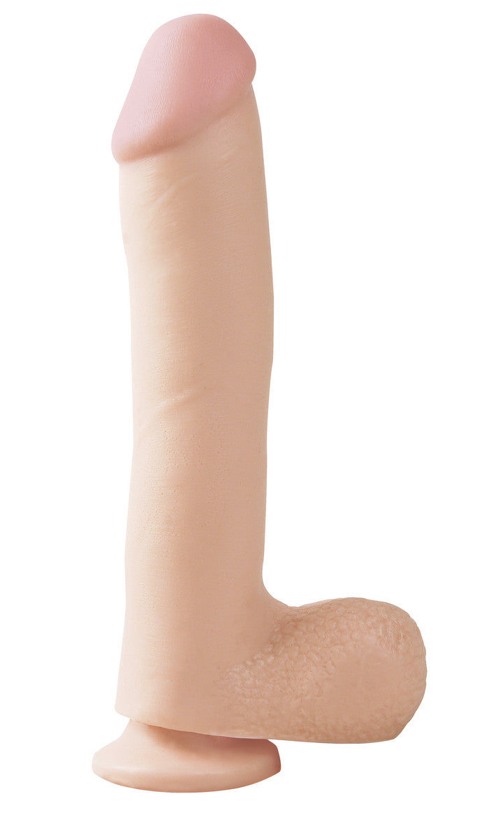Basix 10 Dong w/suction cup Flesh