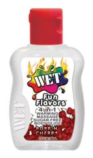 Wet Fun Flavours Warming 1.5oz Poppn Cherry