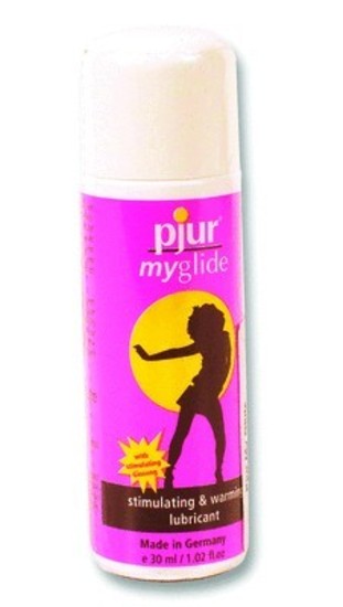 Pjur My Glide 30 ml Stimulating Warming w/ Ginseng Waterbased Bottle