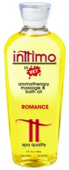 Inttimo by Wet Aromatherapy Massage & Bath Oil Romance 4oz / 120ml