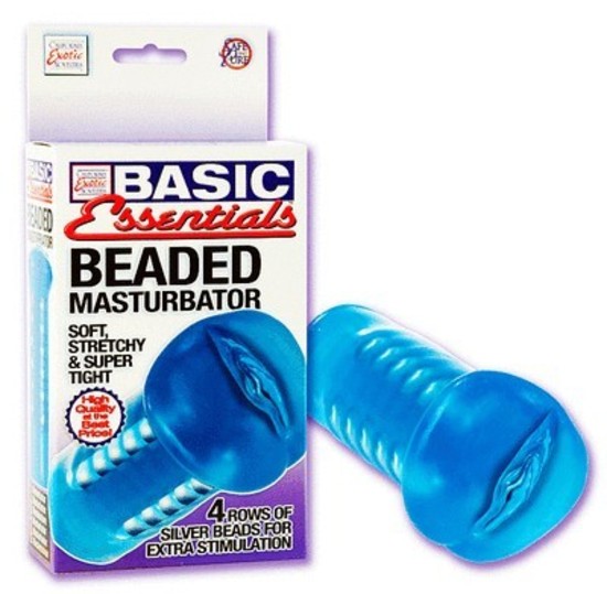 Basic Essentials Beaded Masturbator