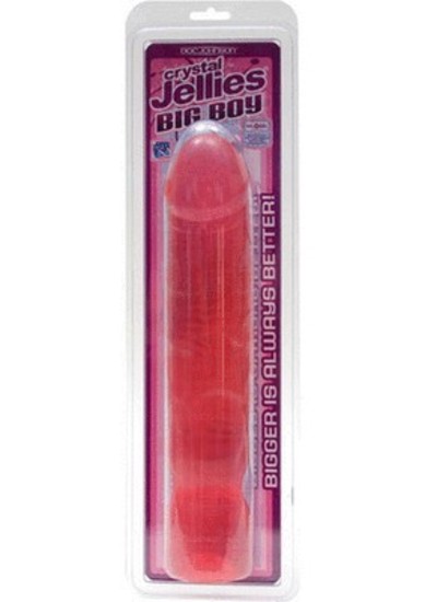 Crystal Jellies 12in Big Boy Pink